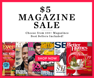 DiscountMags $5 Magazine Sale